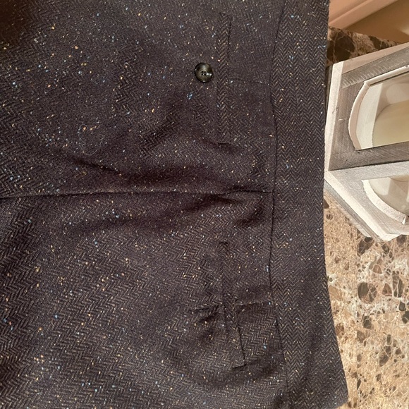 Bandolino Women’s Speckled Tweed Cropped Wide Leg Pants SZ 8 - Picture 9 of 13